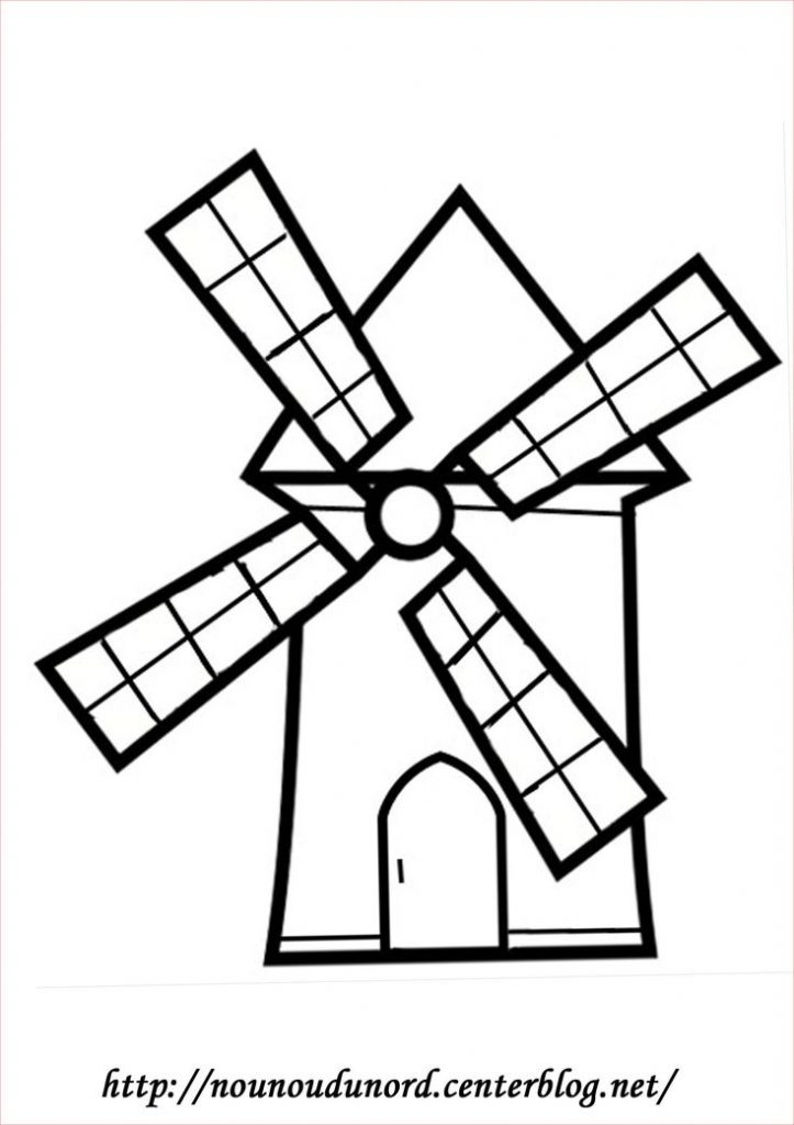 Dessin de moulin Ressources Pédagogique